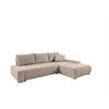 ECKSOFA Vogar In Poso - Beige, Holzwerkstoff/Textil (265/185cm) - Fun Möbel