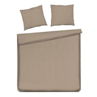 BETTWÄSCHE Satinette - Beige, Textil (200/220cm) - home&you