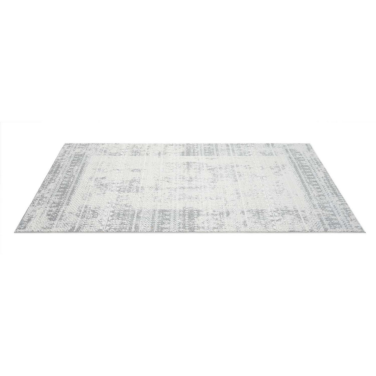 KURZFLOR-TEPPICH Antik 232 Grau 80x150 cm - Grau, Textil (80/150cm) - carpet city