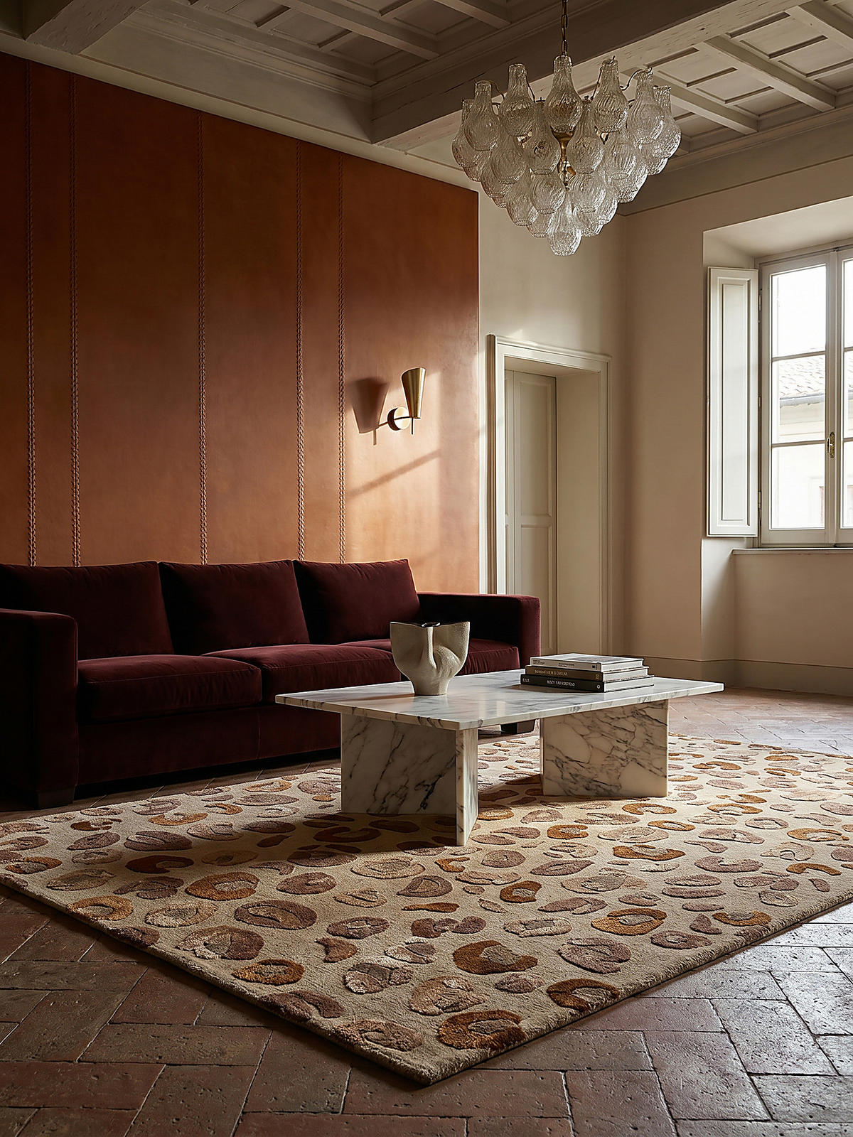 KURZFLORTEPPICH SABLE, mit Tier-Motiv, Natur, 200 x 300 cm - Beige, Textil (200/300cm) - KADIMA DESIGN