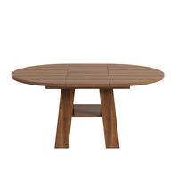 ESSTISCH 110–150/110/75 cm, Walnussfarben - Braun, Holzwerkstoff (150/110/75cm)