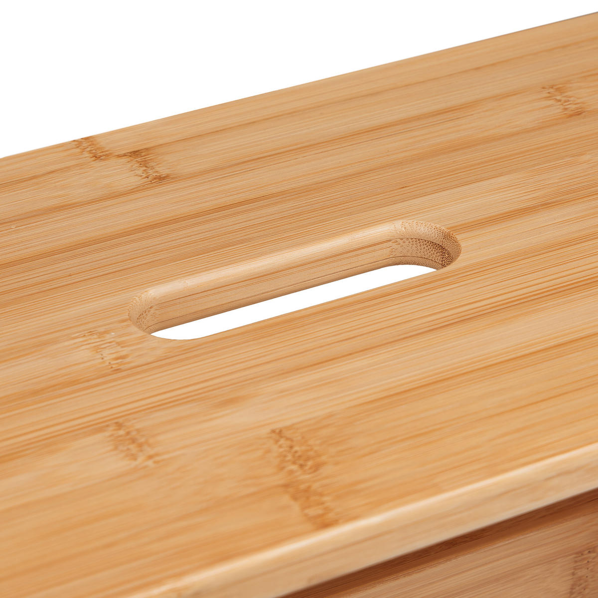BAMBUSHOCKER - Hellbraun, Holz (40/20.5/22cm) - Relaxdays