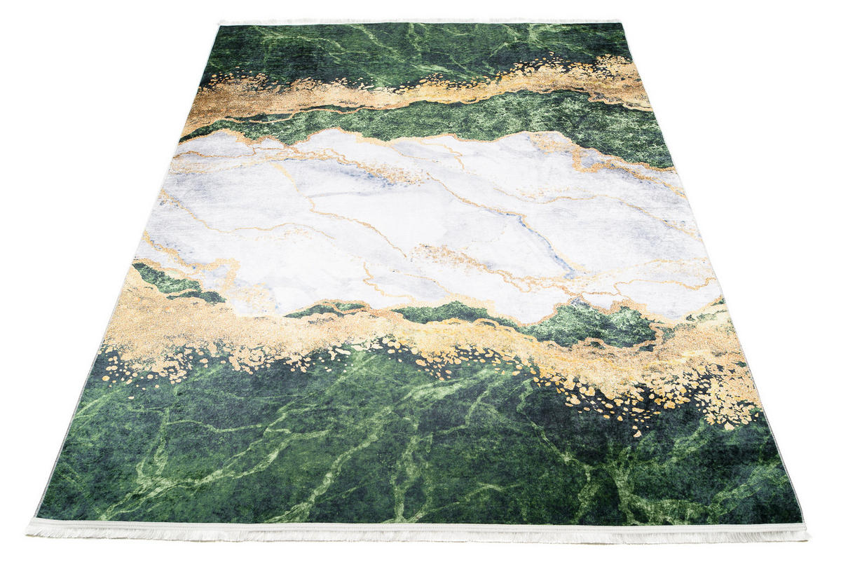 TEPPICH TOSCANA Grün 160/230 cm - Grün, Textil (160/230cm) - Tapiso