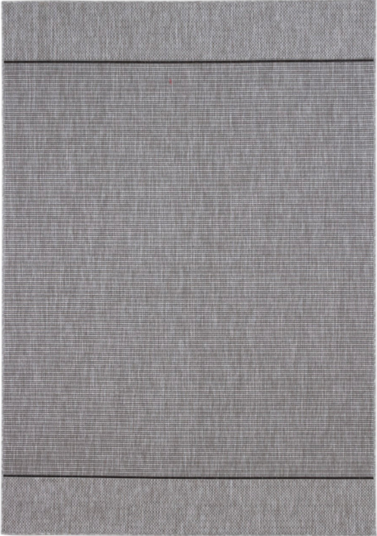 TEPPICH modern Flachgewebe GRAZIELLA Grau 120 x 170 cm - Grau, Textil (120/170cm) - Novatrend