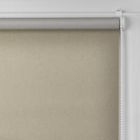 THERMO-ROLLO MADRID OHNE BOHREN, LICHTDURCHLÄSSIG - Taupe, Kunststoff (120/190cm) - Lichtblick Original