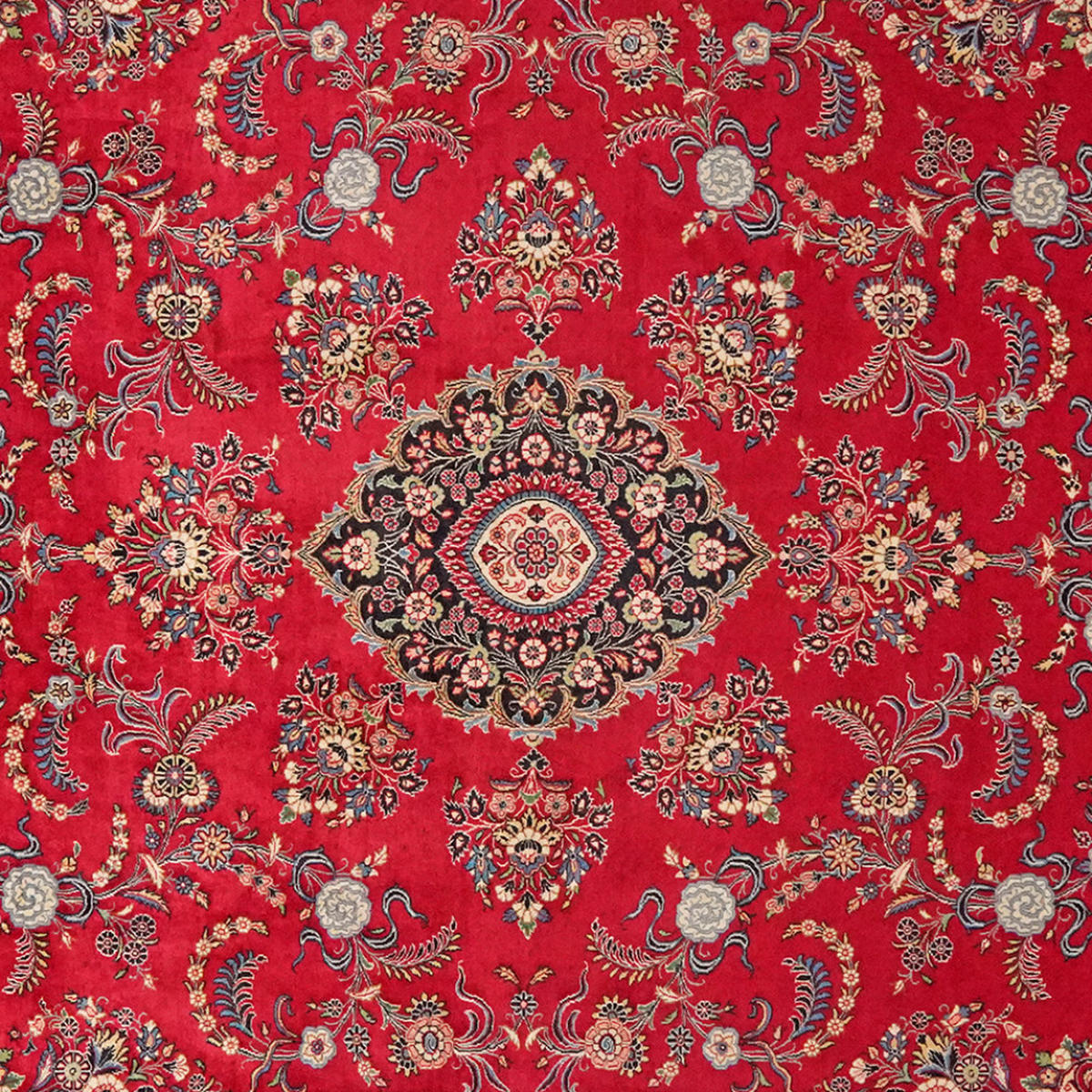 TEPPICH Ekbatan Rot 300/200 cm Schurwolle - Rot, Textil (200/300cm) - Looma