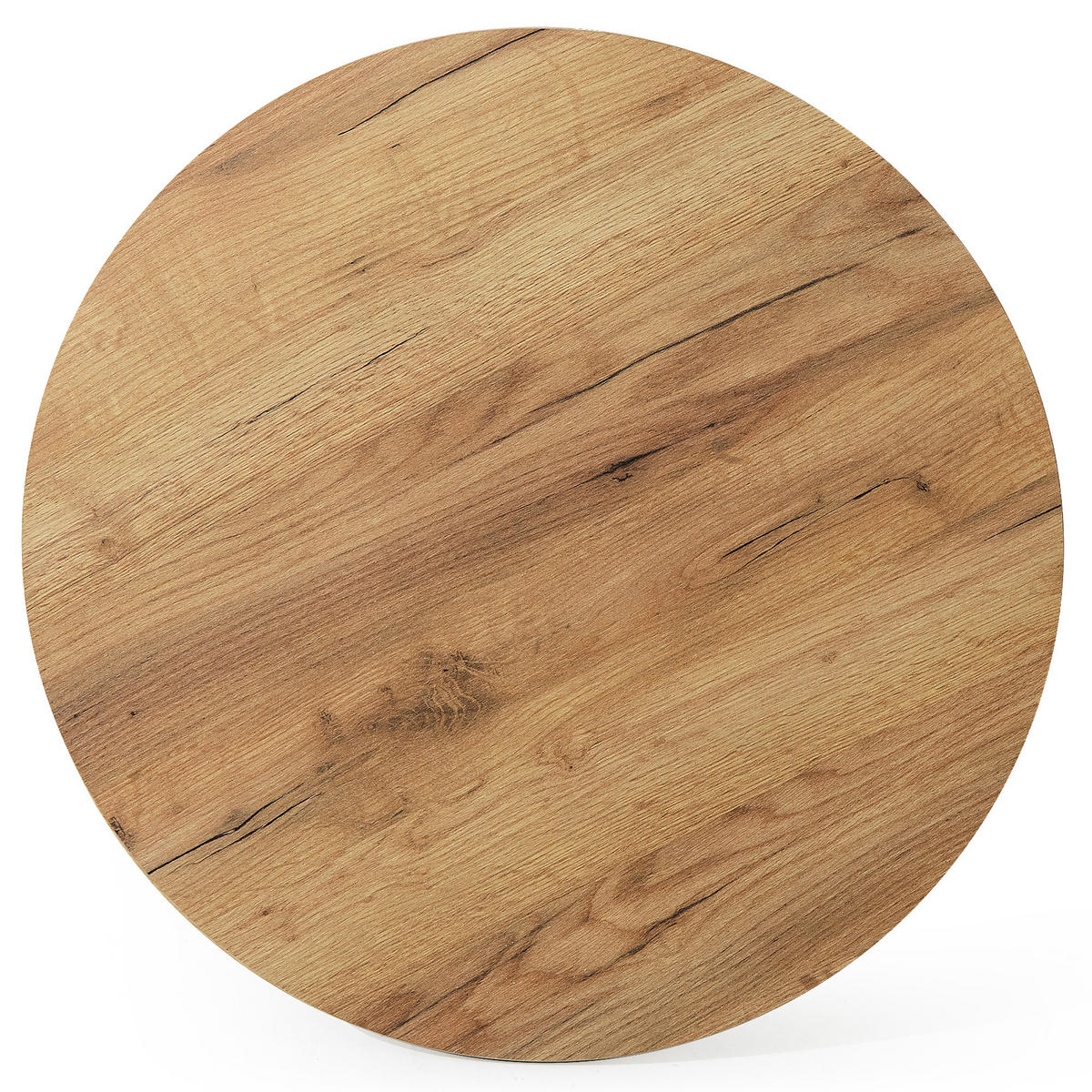 COUCHTISCH TETRO Kaffeetisch - Eichefarben, Holzwerkstoff/Metall (65/65/51cm) - KONSIMO®