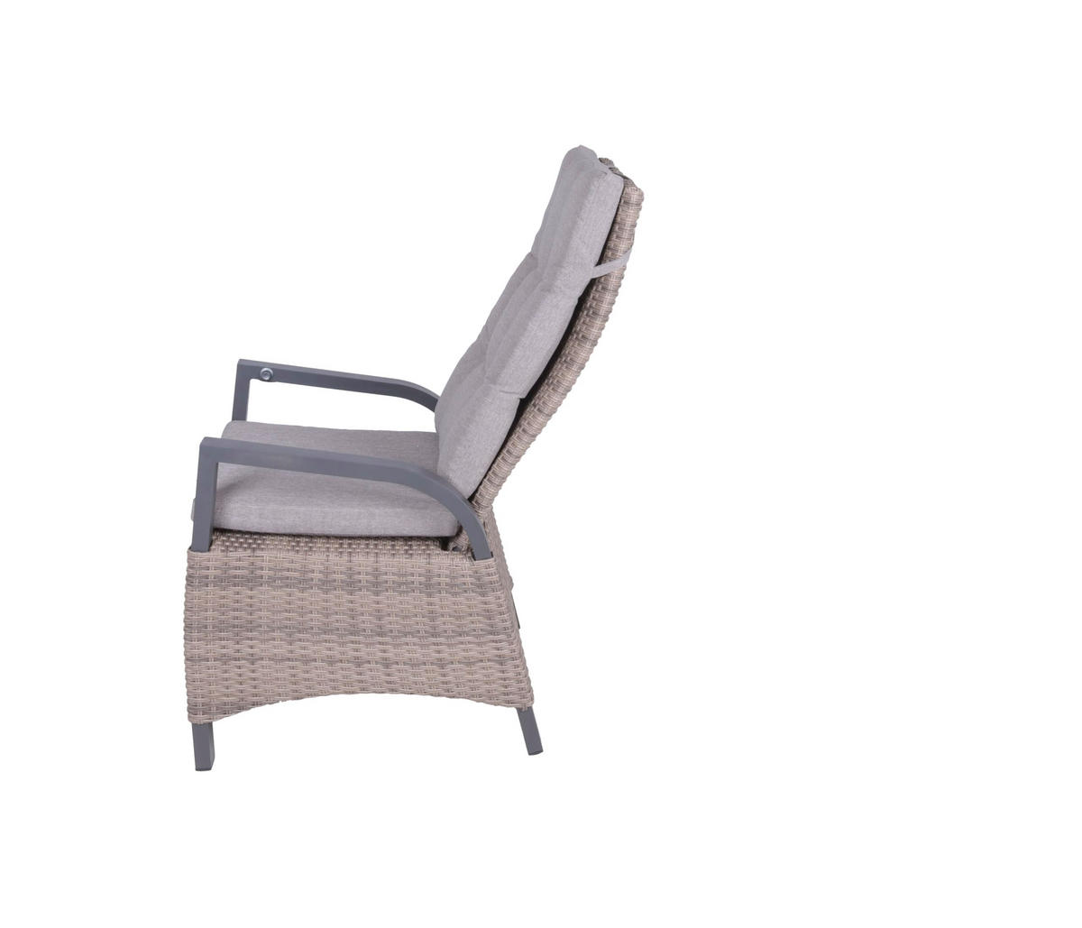 GARTENSTUHL 2er Set Aachen Hochlehner - Champagner, Kunststoff (67/112/60cm) - DELUKE