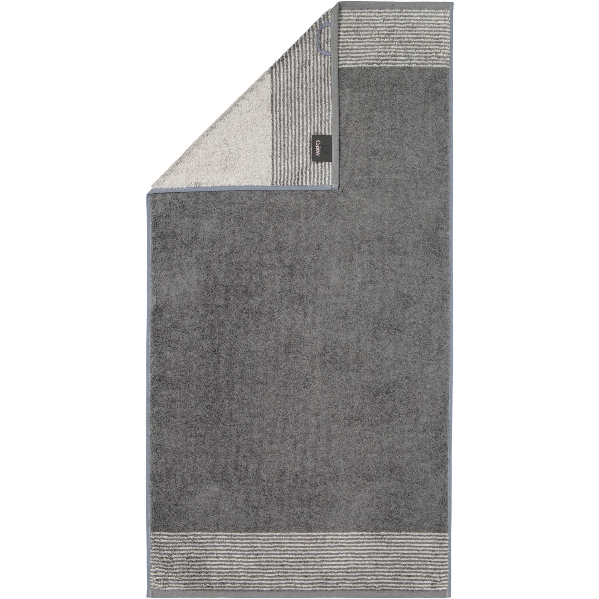Cawö Handtücher Grau 50x100 cm