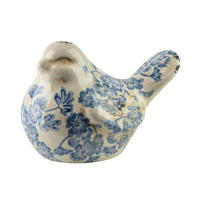 FIGURA, keramika, zelená - modrá, keramika (14/14/20cm) - Mondex