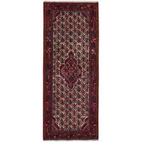 LÄUFER Orient handgeknüpft Assadabad Beige 193/77 cm Schurwolle - Beige, Textil (77/193cm) - Looma