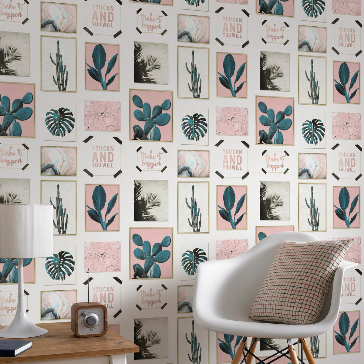 VLIESTAPETE Maddy 1000x53cm - Multicolor, Papier/Kunststoff (53/1000cm) - Superfresco Easy