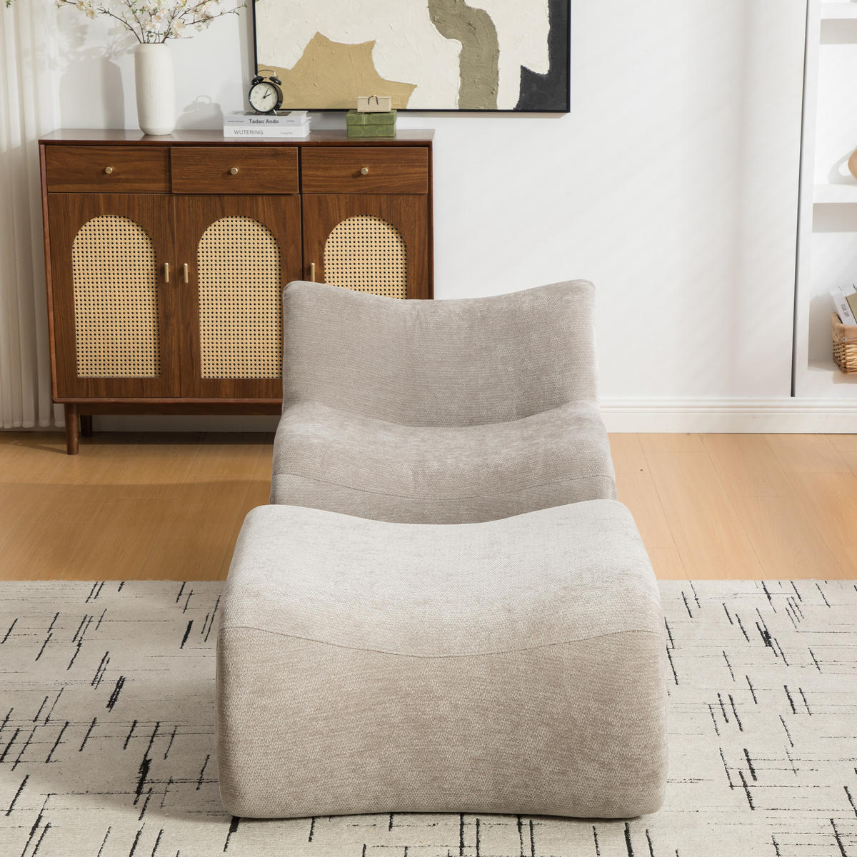 SOFA Chenille Grau - Grau, Textil (83/72.5/181cm) - WISHDOR