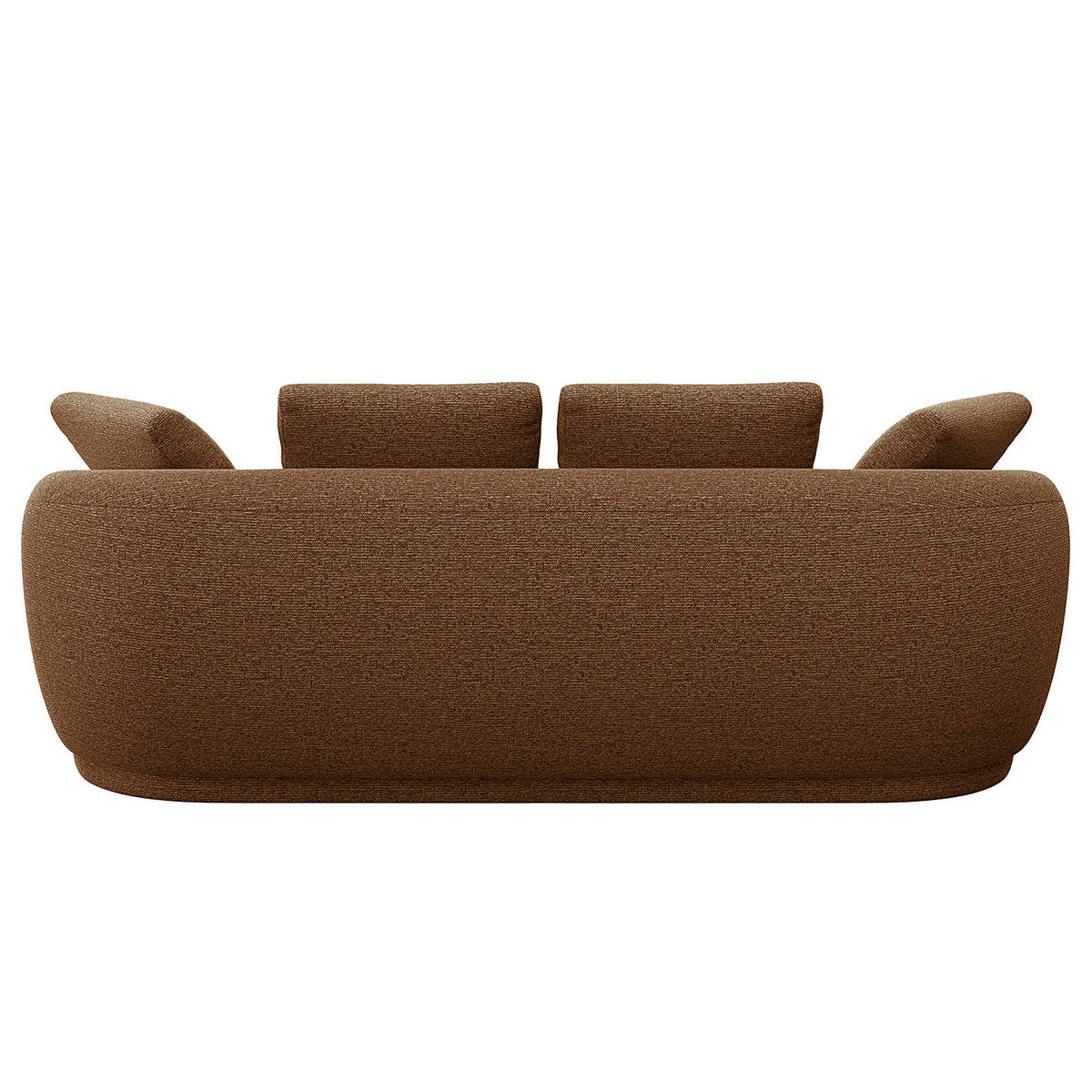 3-SITZER SOFA - Braun, Textil (217/74/102cm) - home24