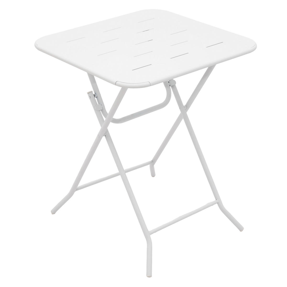 BISTROSET Metall Weiß 3-tlg. - Weiß, Metall - ComfortXL