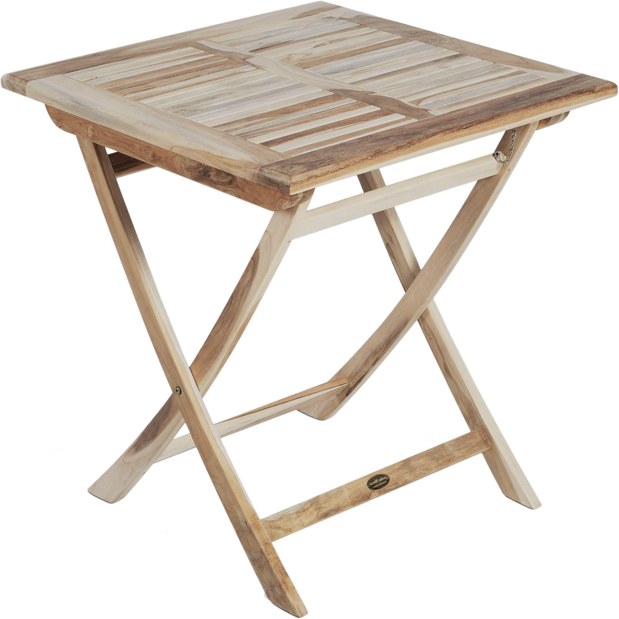 Deluke Gartentisch Braun 70x75x70 cm