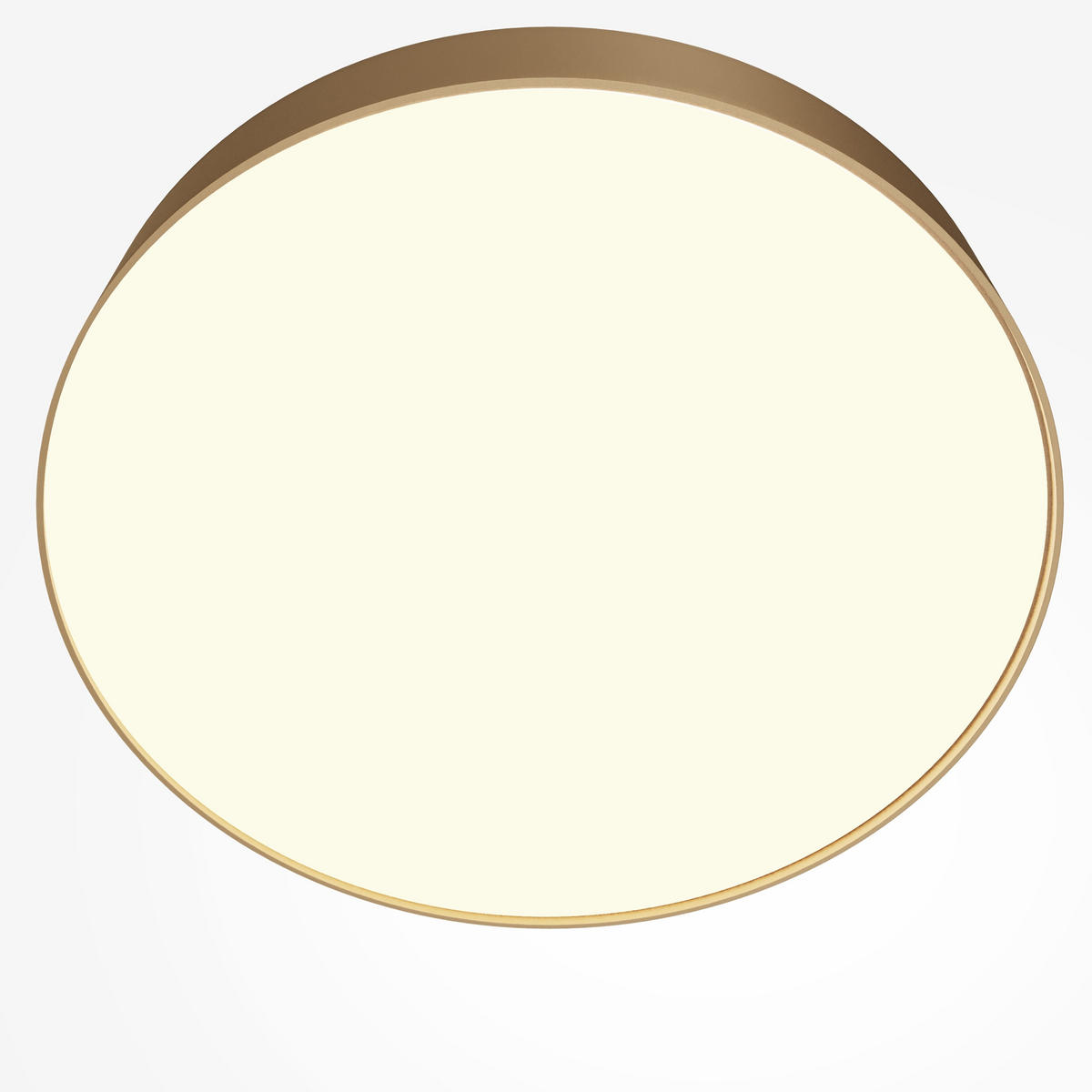 DECKENLEUCHTE Zon - Gold - 40/40/6 cm - Goldfarben, Kunststoff (40/40/6cm) - Maytoni
