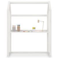 KINDERSCHREIBTISCH TINA - Weiß, Holz (101/130/49cm) - IDIMEX