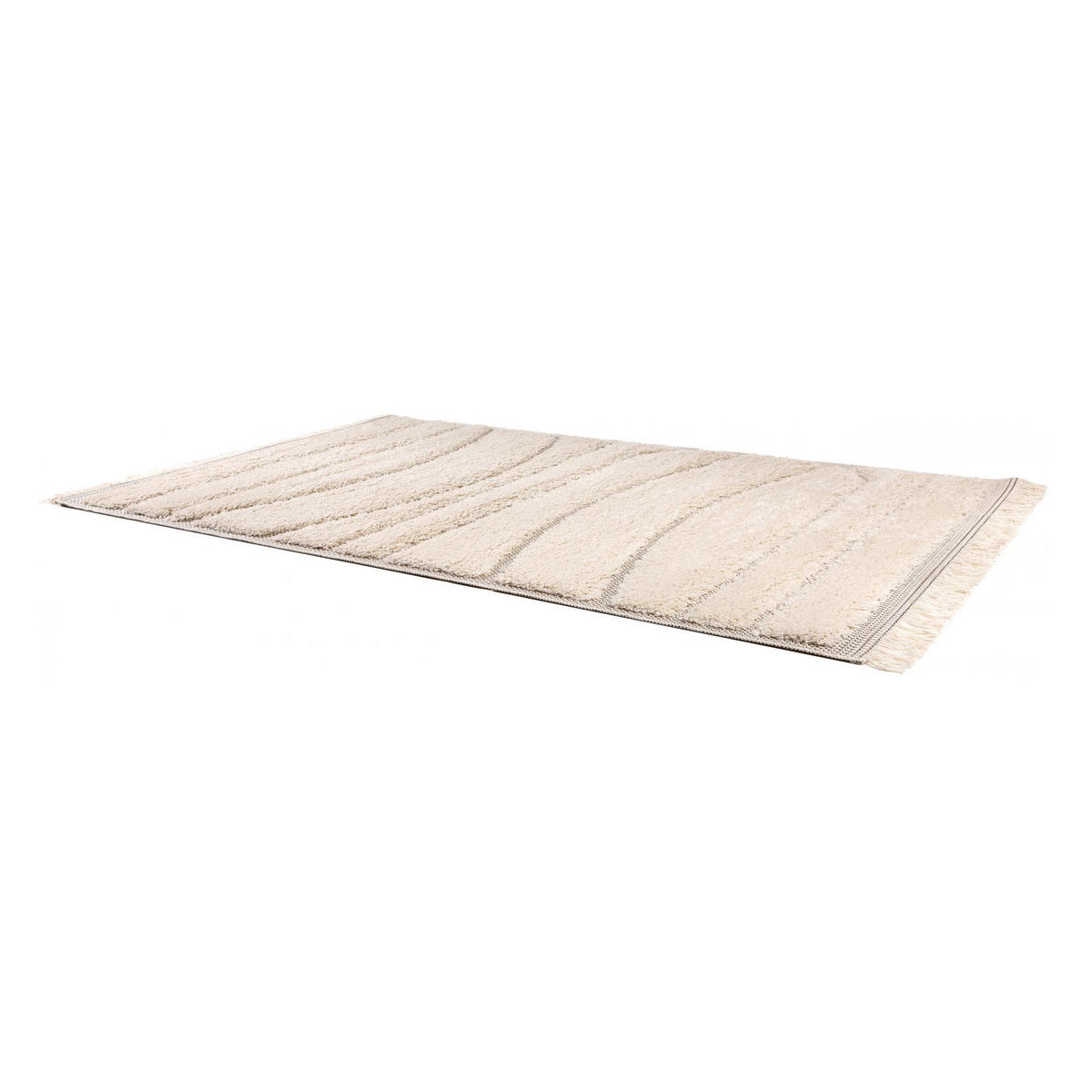 TEPPICH Solan 2 schneeweiß 200 x 290 cm - Weiß, Textil (200/290cm) - Vivaraise