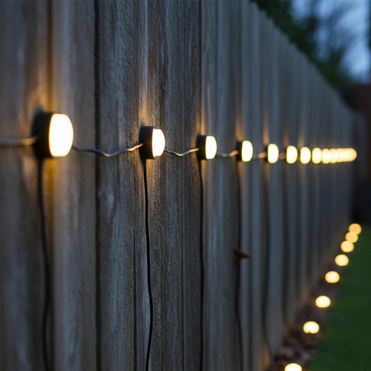 10 SOLIRAY 12M Solar-Bodenleuchtfeuer - Schwarz, Kunststoff (12/6/4cm) - Lumisky