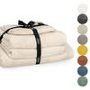HANDTUCH SET SENSE 5tlg. - Beige, Textil (50/100cm) - Schöner Wohnen