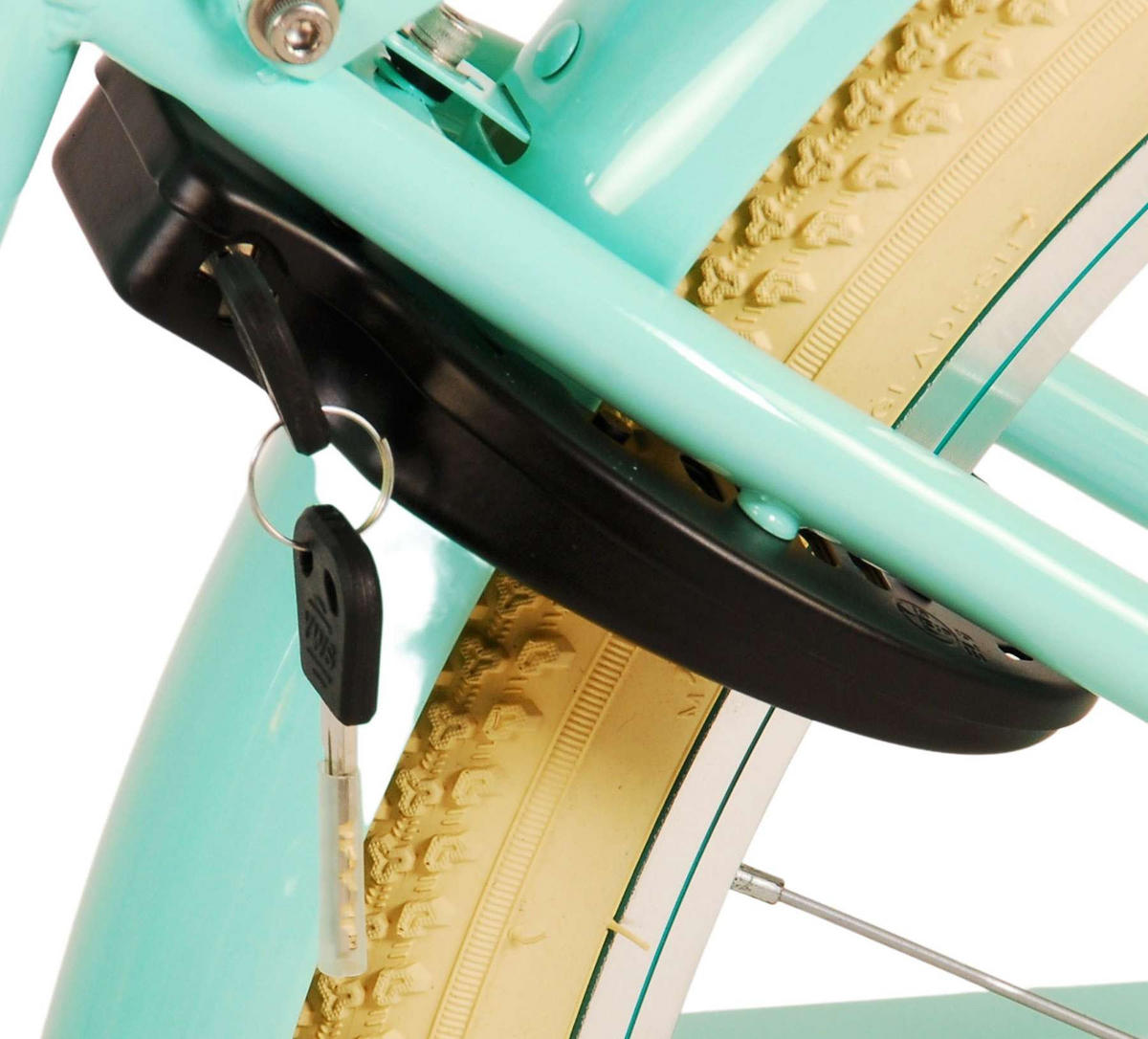 KINDERFAHRRAD Excellent - Mädchen - 26 Zoll - Rücktritt + Handbremse - Grün - Grün, Metall (77cm) - TPFSports