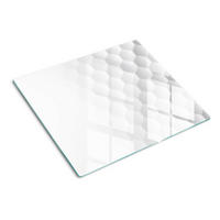 GLASPLATTE 60x52 cm Sechsecke - Weiß, Glas (60/0.4/52cm) - TULUP
