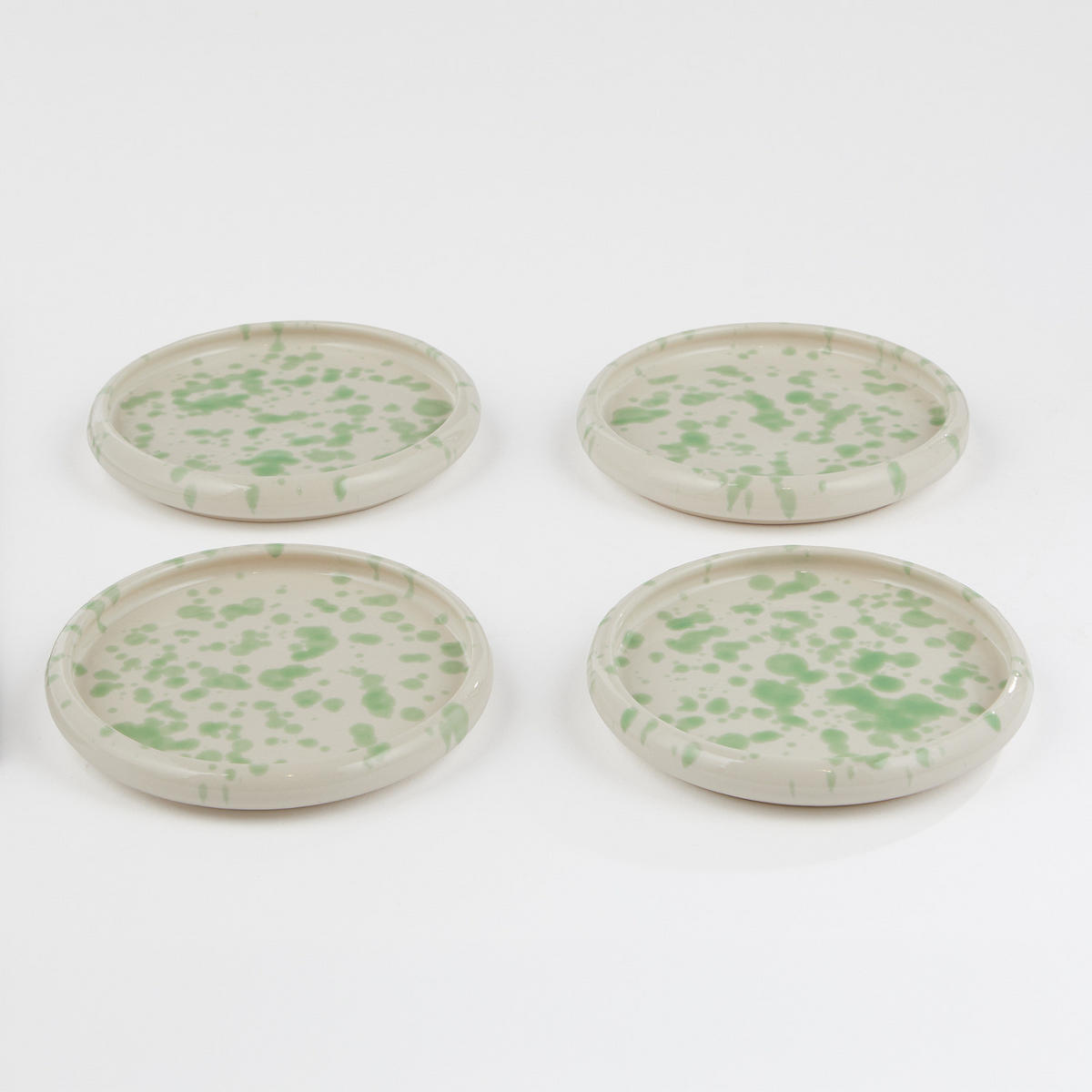 APPETIZERTELLER Boogy Splash - Mintgrün, Keramik (12/12/2cm) - Butlers