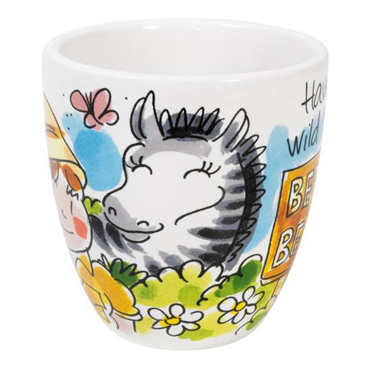 MINI-BECHER Beekse Bergen Giraffe in Bunt - 200 ml - Multicolor, Keramik (0.2L) - Blond Amsterdam