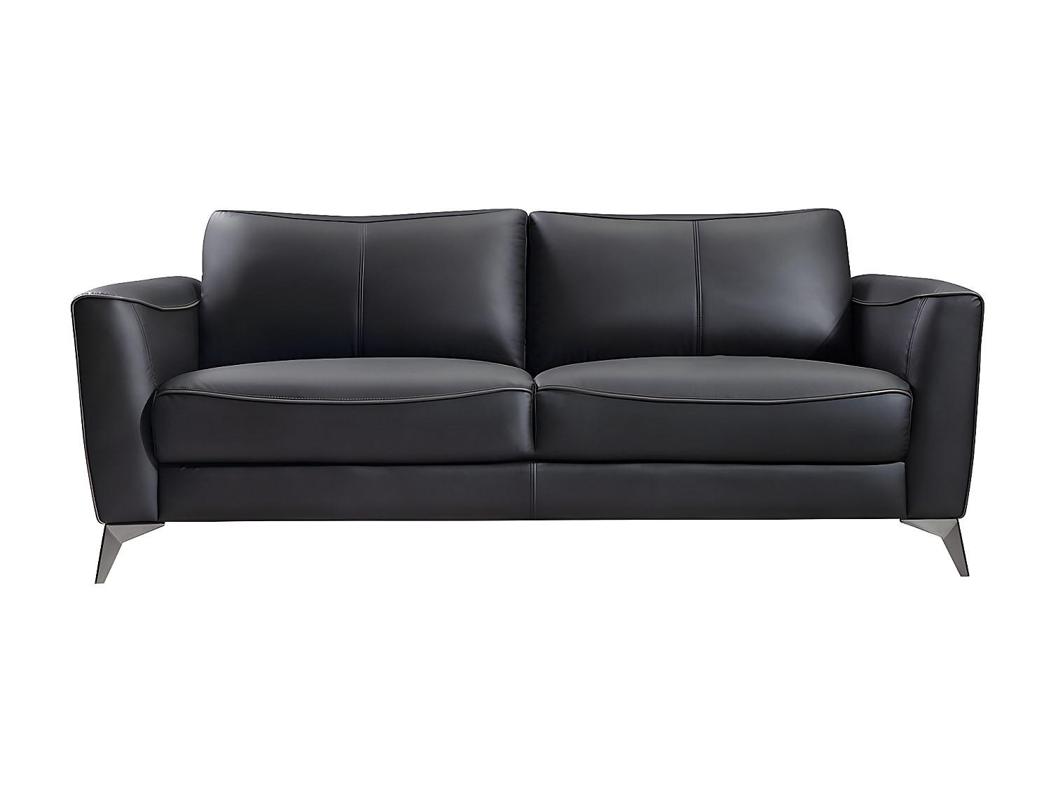Vente-Unique Sofa Schwarz 200x82x86 cm