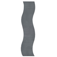 KOBEREC Tmavě šedý 80/300 cm Tangra - šedá/tmavě šedá, plast (80/300cm) - Beliani