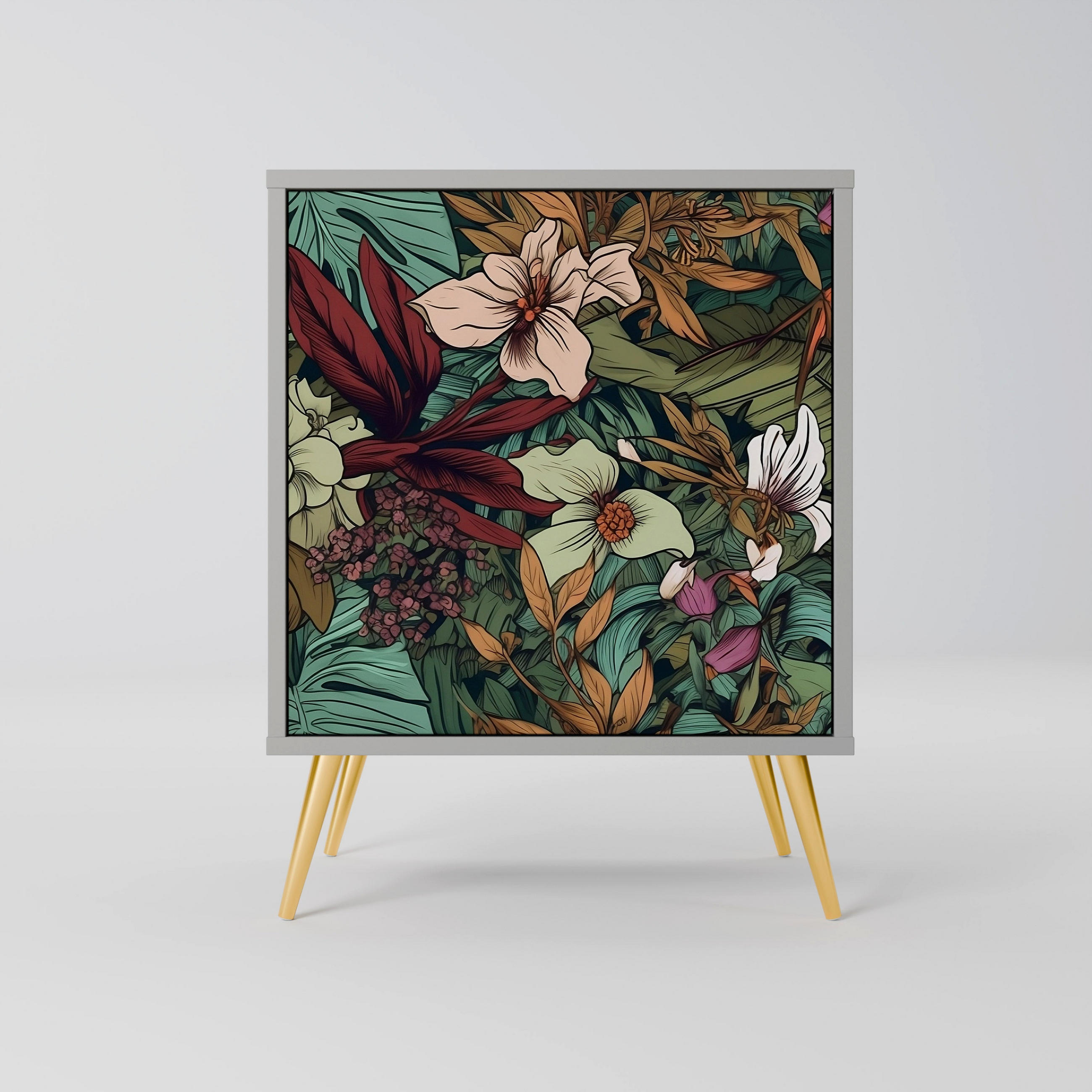SpaceRebels Sideboard Grau 57.5x75.5x42 cm