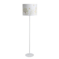 STEHLAMPE Bunt 40/30 cm - Multicolor/Weiß, Kunststoff (30/3.8/30cm) - ONZENO
