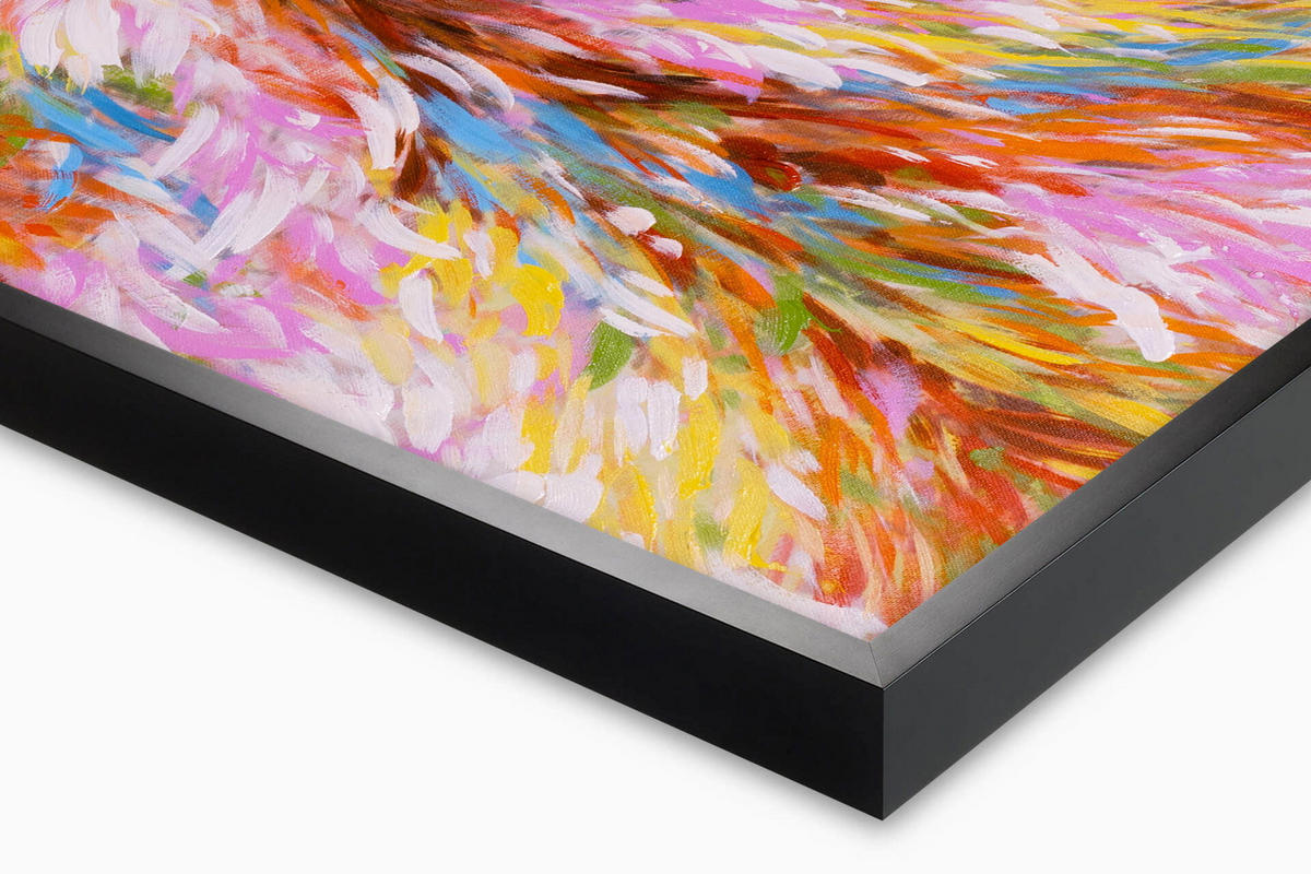 ACRYLBILD HANDGEMALT 120/60 cm - Multicolor, Holz/Textil (120/60cm) - KUNSTLOFT