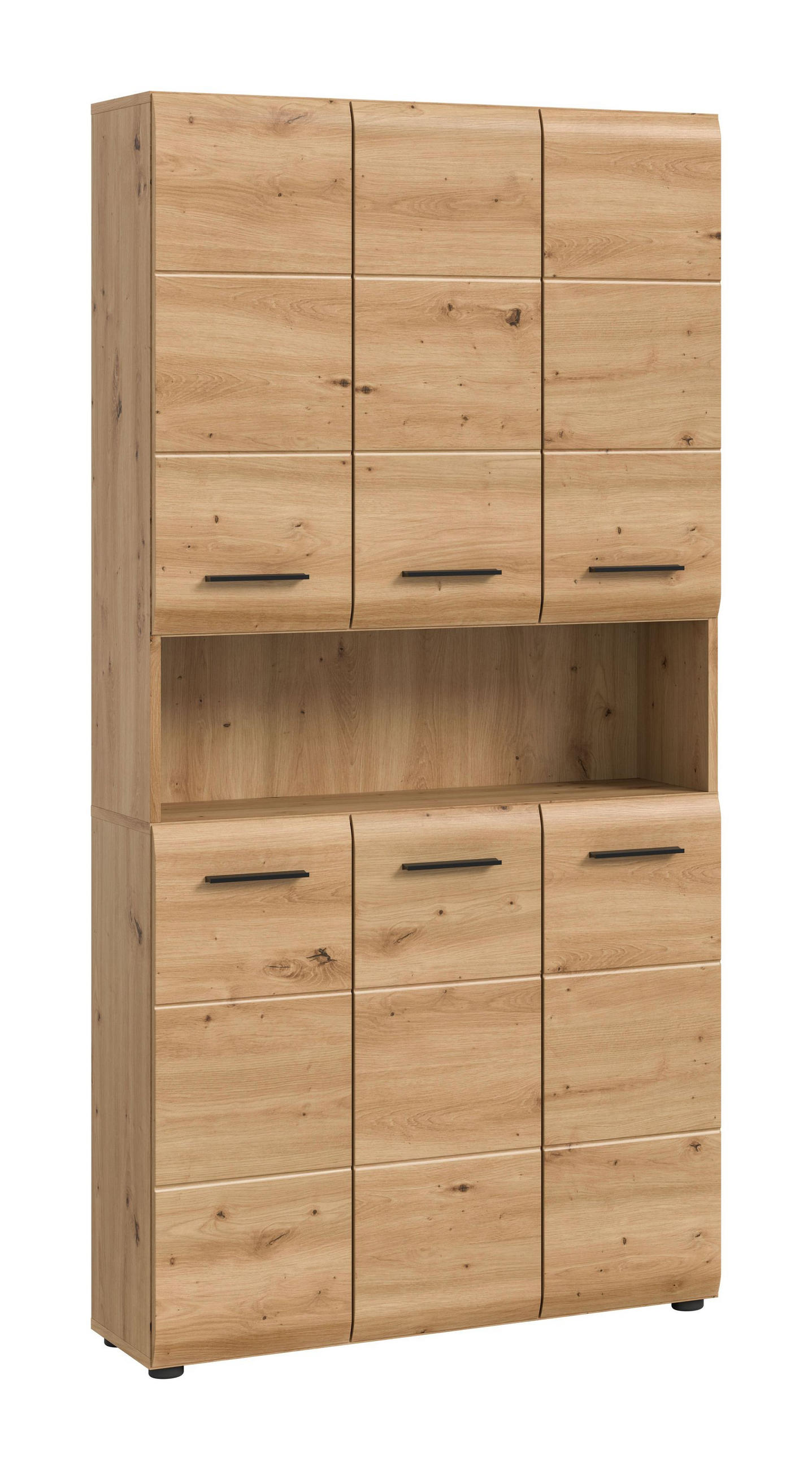 MEHRZWECKSCHRANK ICE (B/H/T: ca. 90/185/30 cm) in Artisan Oak Nachbildung/Artisan Oak Nachbildung - Eiche Artisan, Holzwerkstoff (90/185/30cm)