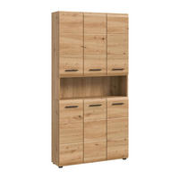 MEHRZWECKSCHRANK ICE (B/H/T: ca. 90/185/30 cm) in Artisan Oak Nachbildung/Artisan Oak Nachbildung - Eiche Artisan, Holzwerkstoff (90/185/30cm)