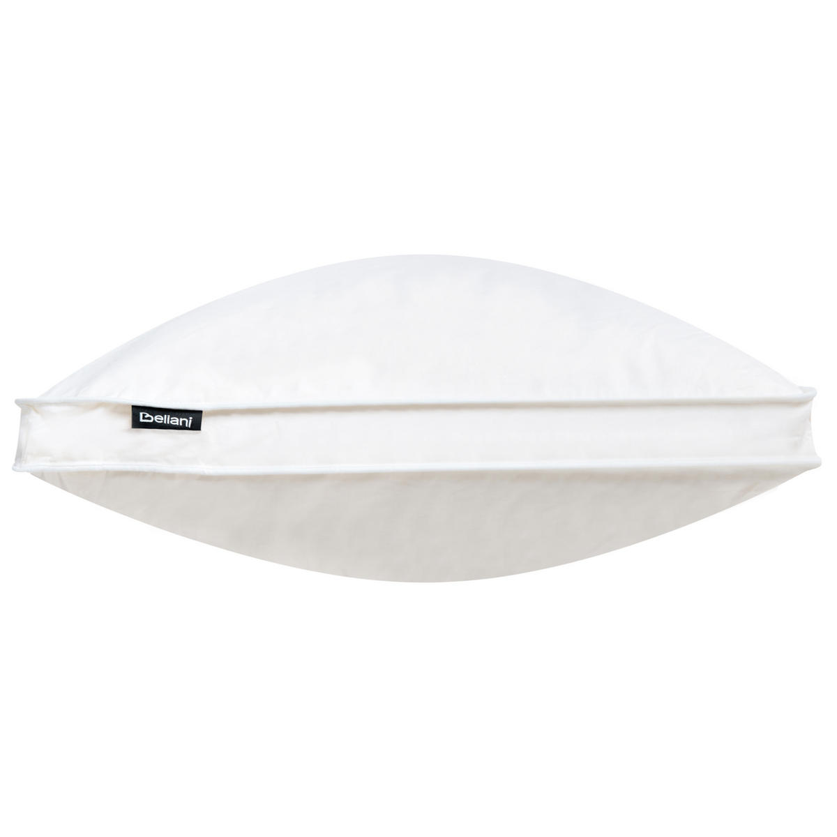 KOPFKISSEN 2er-Set Weiß 40/80 cm Feldberg - Weiß, Naturmaterialien (80/40cm) - Beliani