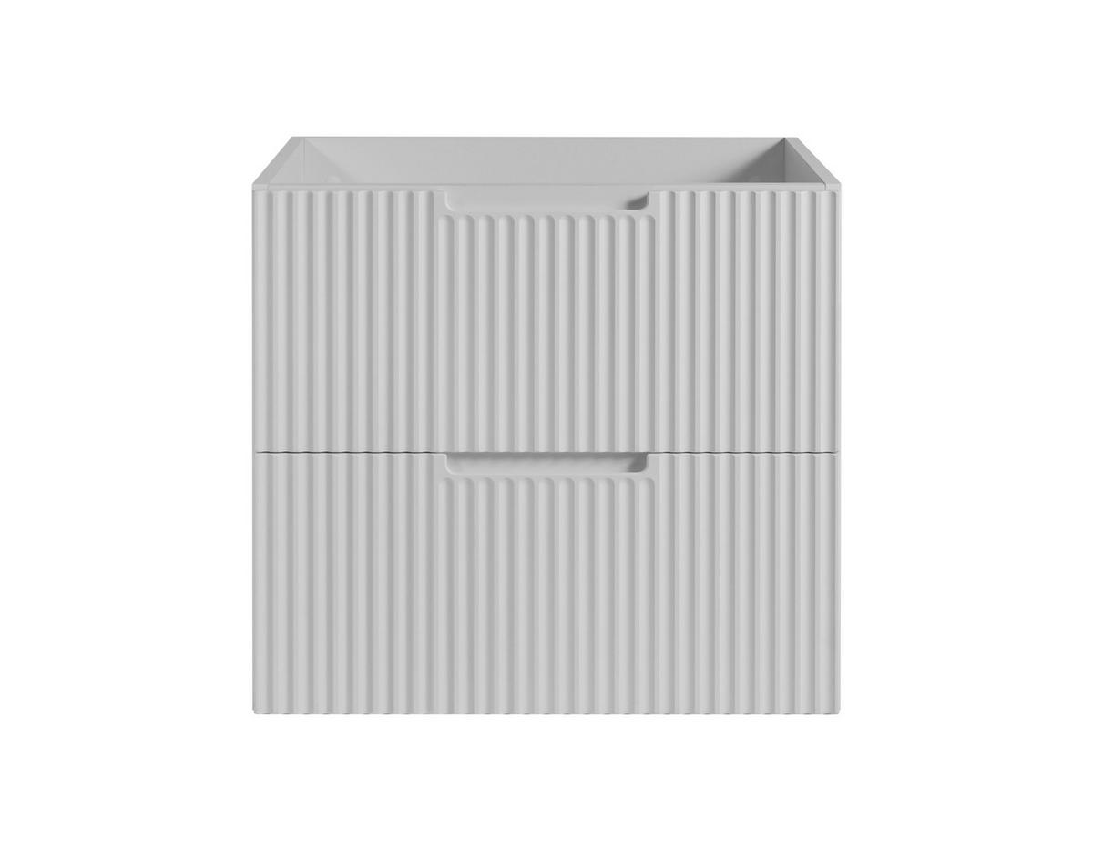 BADEZIMMERSCHRANK : weiß, 60 x 57 x 46 cm - Weiß, Holzwerkstoff (60/57/46cm) - 3XE LIVING