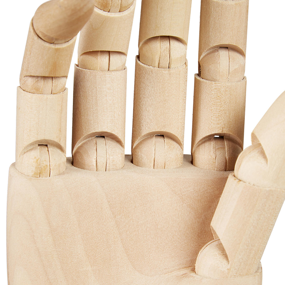 HOLZHAND rechts - Hellbraun, Holz (8/25/5cm) - Relaxdays