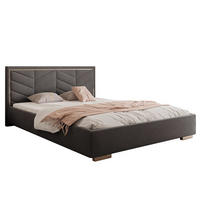 POLSTERBETT AURORA 180x200 mit Bettkasten Jasmine 96 - Grau, Textil (180/200cm) - Lookway