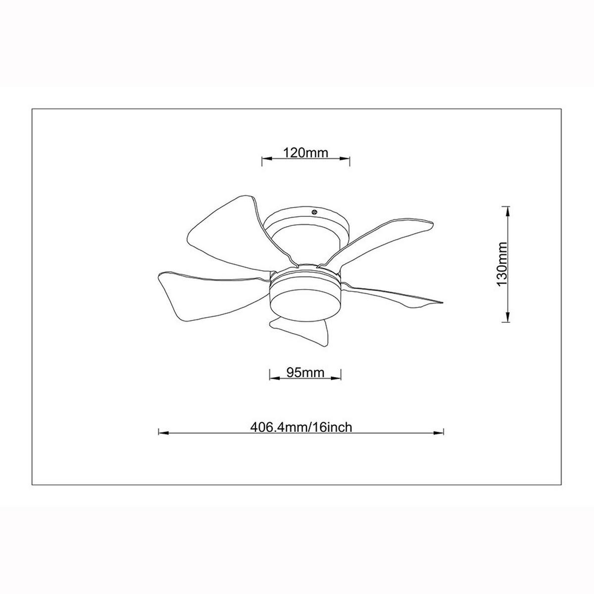 LED DECKENLEUCHTE HINES Weiß Kunststoff - Weiß, Metall (40.6/40.6/12.6cm) - Globo Lighting