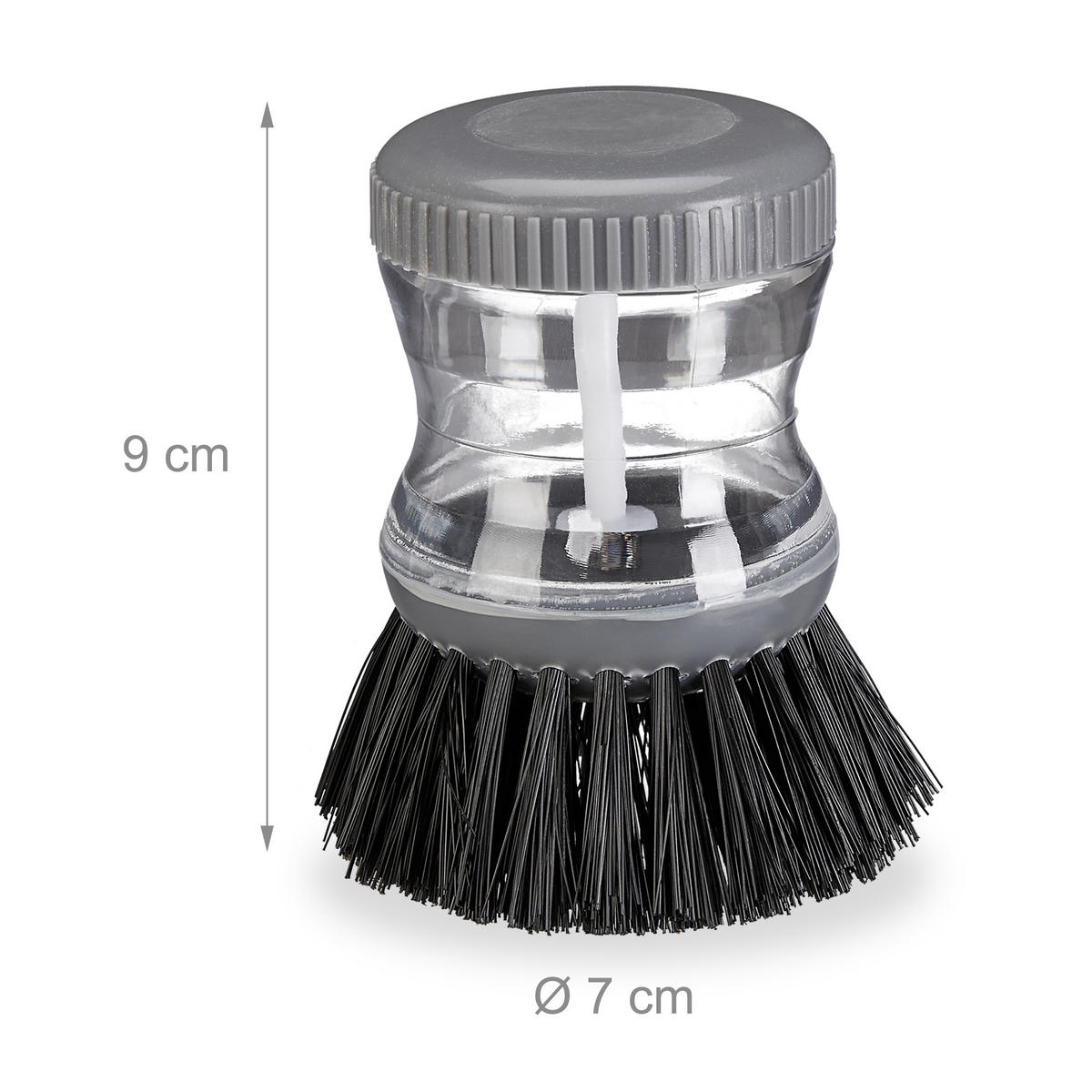 3XSPÜLBÜRSTE - Multicolor, Kunststoff - Relaxdays