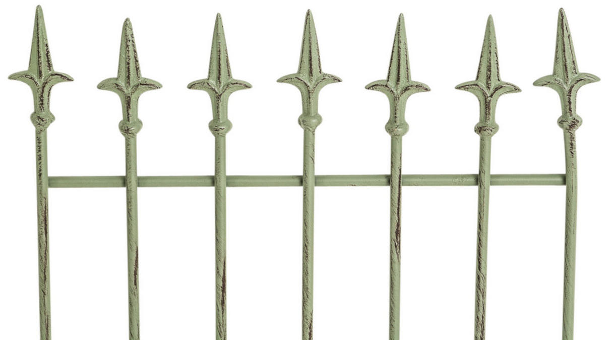 RANKGITTER Elly - 2er Set antik-grün - Grün, Metall (50/100/2cm) - TPFGarden