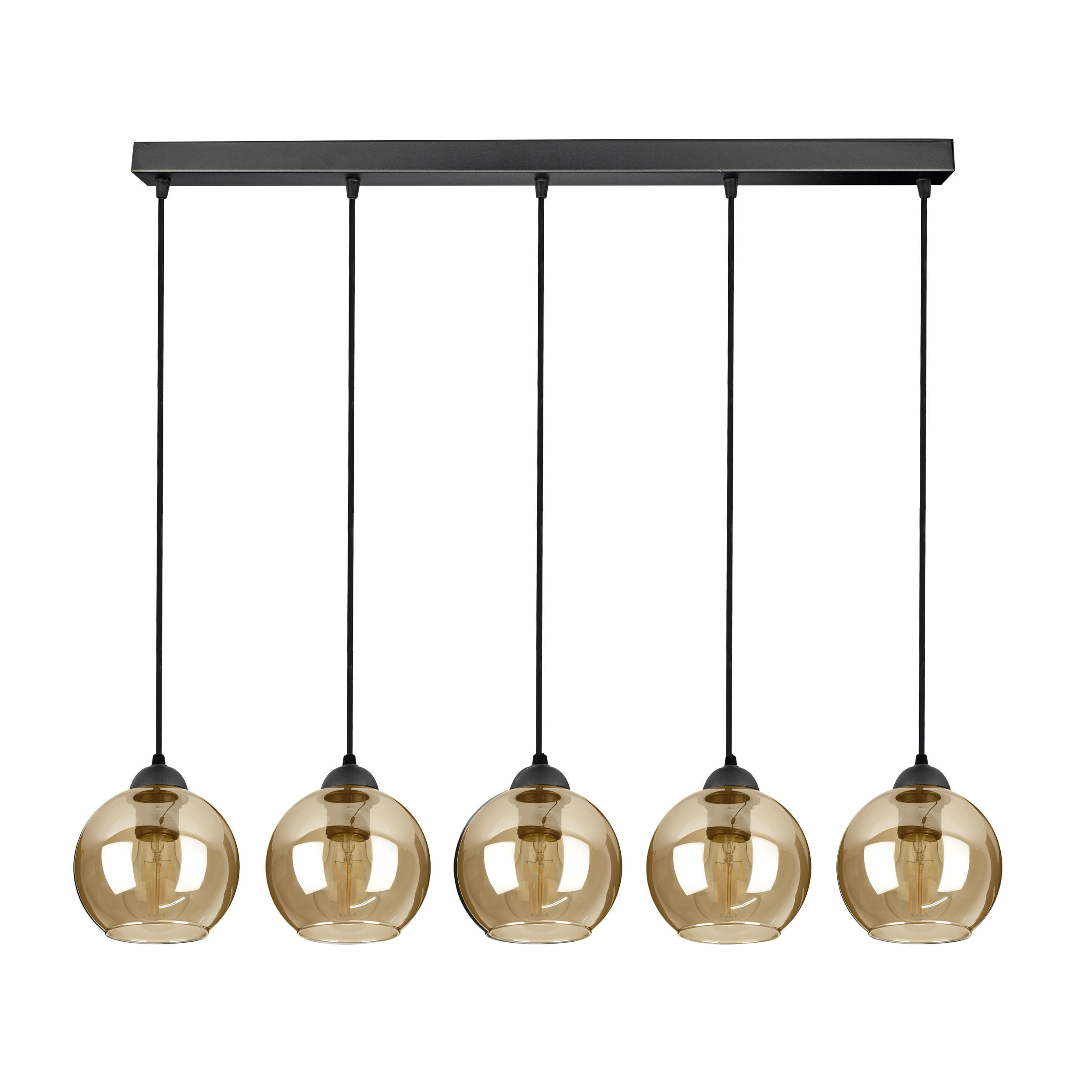 PEDELLEUCHTE HAGEN - Honig, Glas/Metall (15/100/100cm) - kiki design