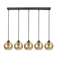 PEDELLEUCHTE HAGEN - Honig, Glas/Metall (15/100/100cm) - kiki design