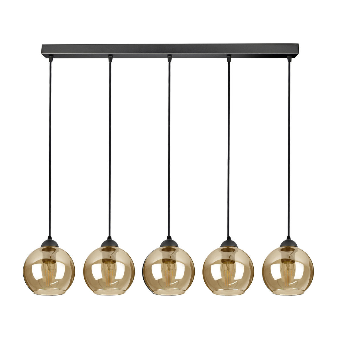 PEDELLEUCHTE HAGEN - Honig, Glas/Metall (15/100/100cm) - kiki design