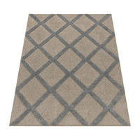 HOCHFLORTEPPICH 160/220 cm Genua 745 - Grau, Textil (160/220cm) - Paco Home