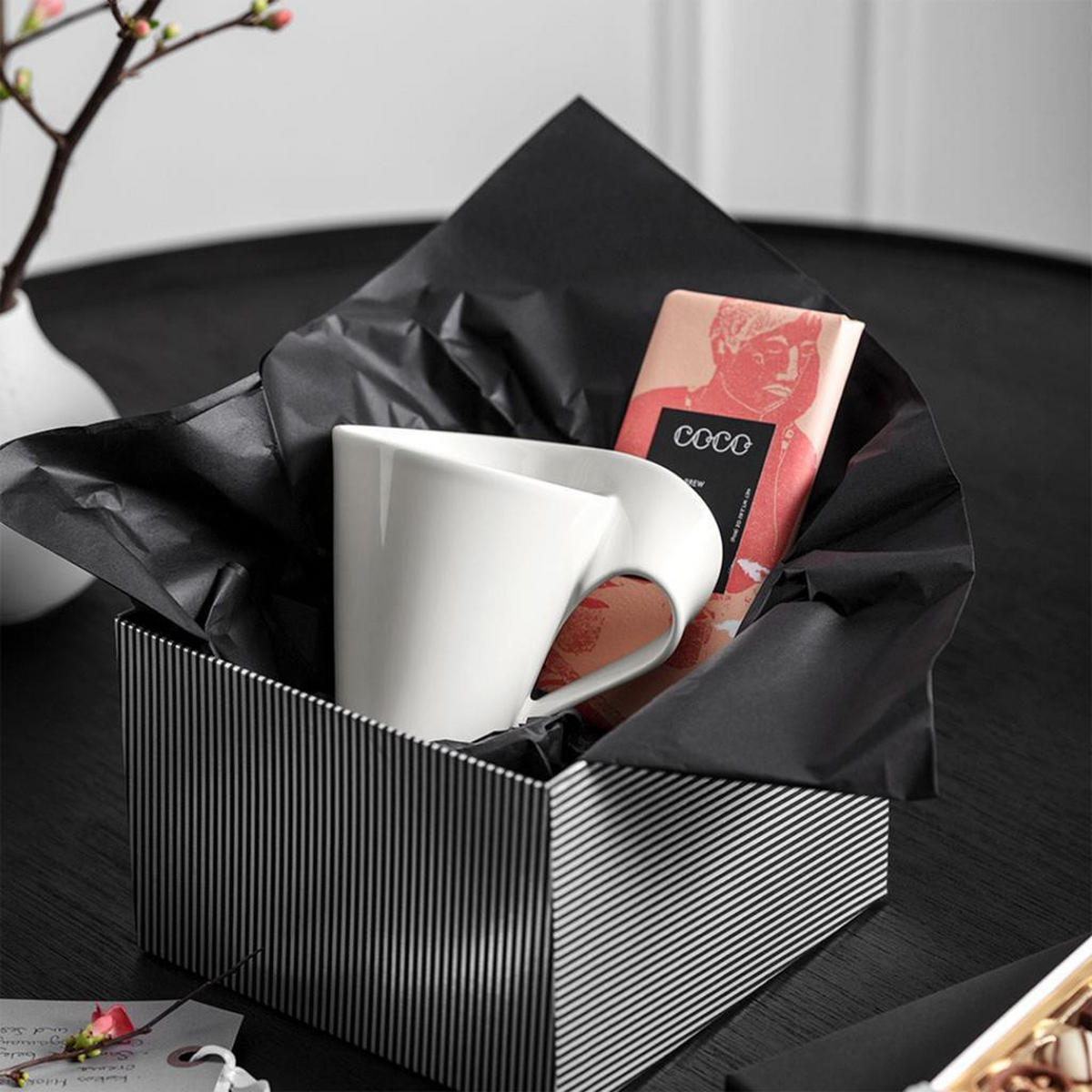 KAFFEETASSEN NewWave weiß 200 ml 6er Set - Weiß, Keramik (0.001L) - Villeroy & Boch