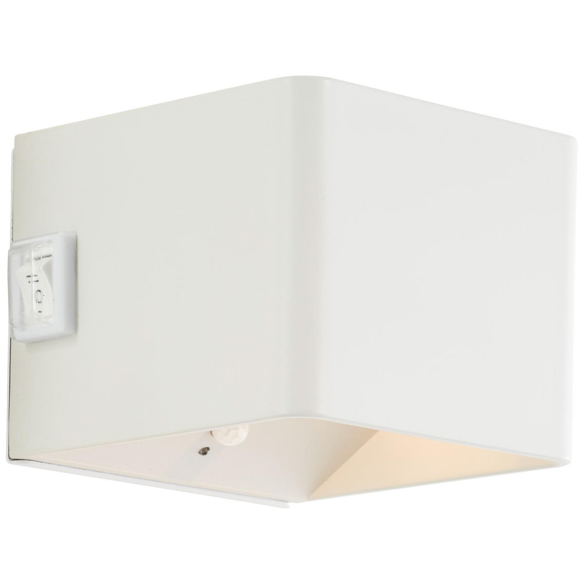 AUSSENWANDLEUCHTE Iseo G80126/05 - Weiß, Metall (10.3/8/10.1cm) - Brilliant