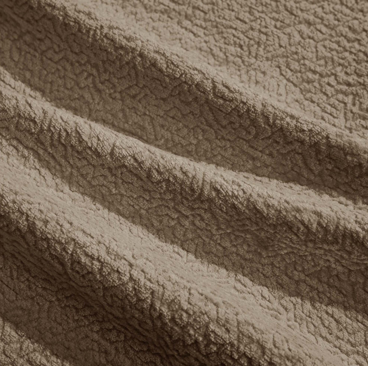 SOFA modular Chenille Braun - Braun, Textil (260/90/86cm) - IVMEU